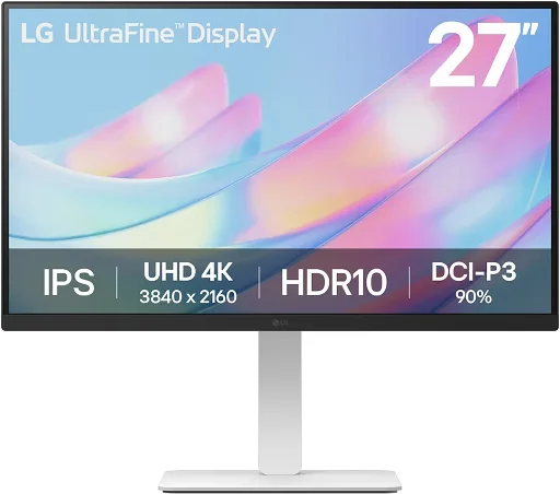 LG 27 Inch 4K UHD UltraFine IPS PC Monitor HDR10