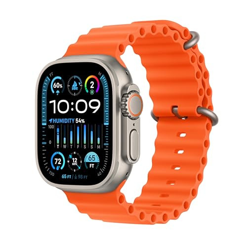 Apple Watch Ultra 2 GPS + Cellular 49mm Smartwatch with Rugged Titanium Case