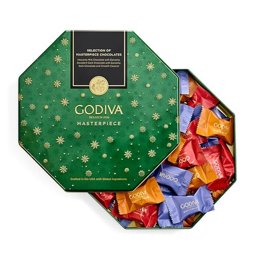 Godiva Holiday Masterpiece Gift Tin 50-Piece