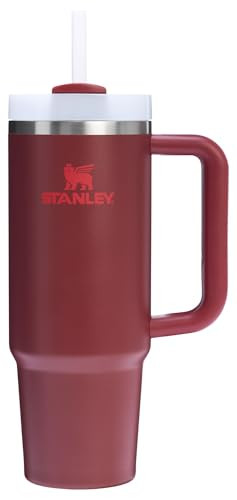 30-Oz STANLEY Quencher H2.0 Tumbler with Handle and Straw (Cranberry)