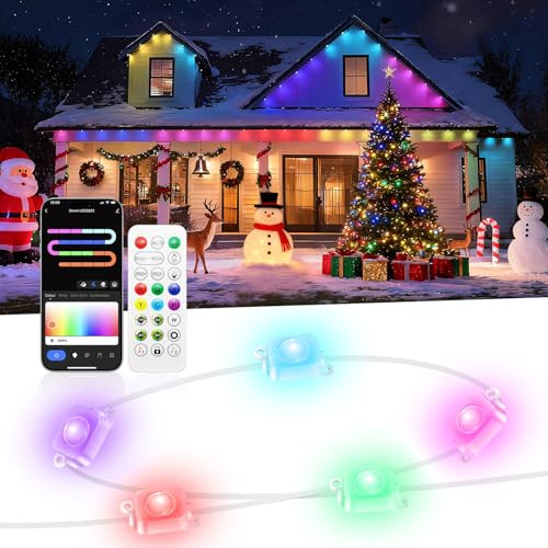 100ft RGBIC Permanent Outdoor Lights