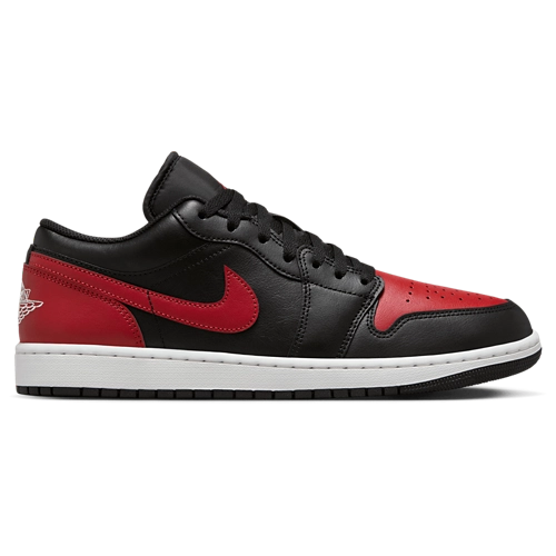 Jordan Mens AJ 1 Low (Black/Varsity Red/Summit White)