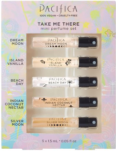Pacifica Beauty Take Me There Spray Perfume Trial Set 5-Count