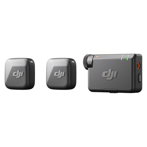 DJI Mic Mini Wireless Lavalier Microphone w/ 2x TX + 1x RX