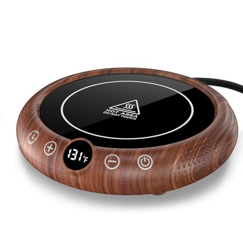 Coffee Cup Warmer with Temperature Display 8-Temp Settings