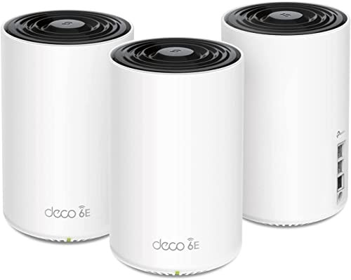 3-Pack TP-Link Deco XE75 Pro AXE5400 Tri-Band Wi-Fi 6E Whole Home Mesh System