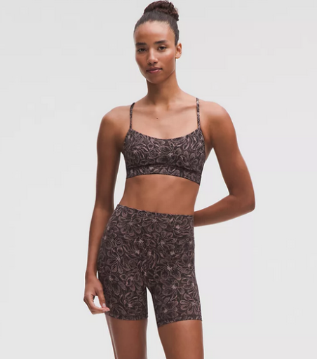 lululemon Womens Align High-Rise Short Dotted Magnolia Pink Multi