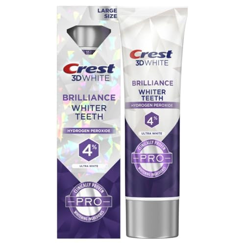 Crest 3D White Brilliance Pro Ultra White Teeth Whitening Toothpaste 3.8-Oz