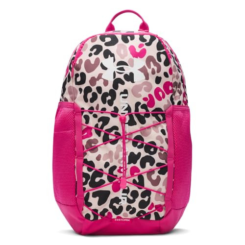Under Armour Unisex Hustle Sport 6.0 Backpack, Tourmaline Pink/Virtual Pink/White