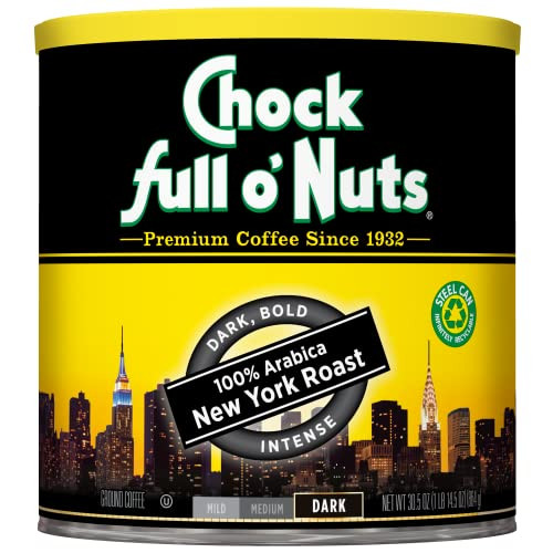 Chock Full o Nuts New York Roast Ground Coffee 30.5-Oz