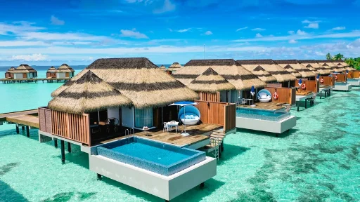 Pullman Maldives Maamutaa 5+ Night Overwater or Beach Villas