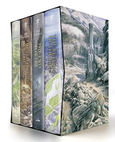The Hobbit  The Lord of the Rings Illustrated by Alan Lee Box Set (Hardcover)