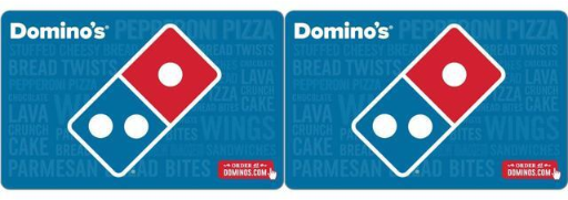 $100 Dominos Pizza eGift Card (Email Delivery)