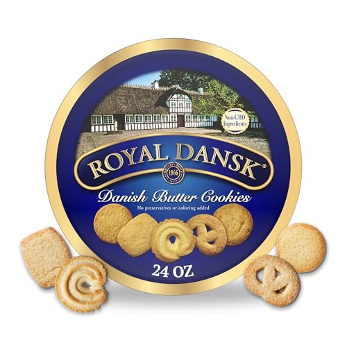 Royal Dansk Danish Butter Assorted Cookies 24-Oz