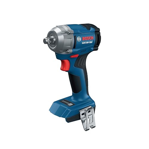 BOSCH 18V Brushless 1/2 Mid Torque Impact Wrench (Bare Tool, GDS18V-350N)
