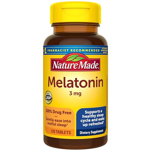 Nature Made Melatonin 3mg Sleep Aid 120 Count