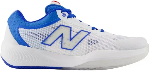 New Balance Womens FuelCell 996v6 Pickleball Shoes (White/Navy)