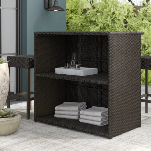 Arlmont Co. Hanya 3-Piece Metal Bar Set