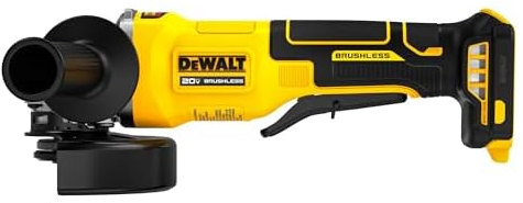 DEWALT DCG408B 20V MAX Cordless 4 1/2 Inch Paddle-Switch Grinder, Bare Tool Only