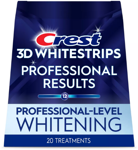 Crest 3D Whitestrips Professional White 20 Treatments