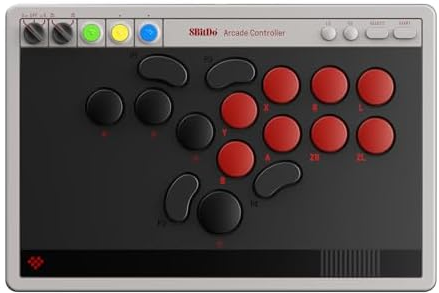 8BitDo All-Button Arcade Controller for Switch  Windows