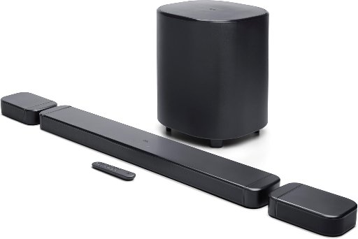 JBL Bar 700MK2 7.1 Channel Soundbar System with Detachable Speakers and Dolby Atmos, 780W, 10 Wireless Subwoofer