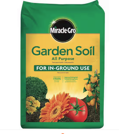 Miracle Gro Garden Soil 0.75 cu ft