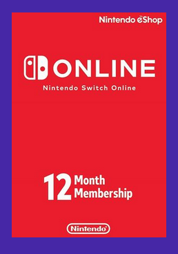 12-Month Nintendo Switch Online Individual Membership