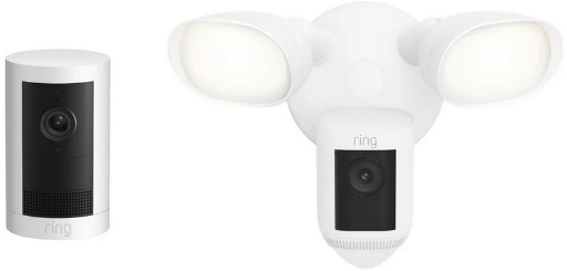 Ring Floodlight Cam Pro + Outdoor Cam Plus