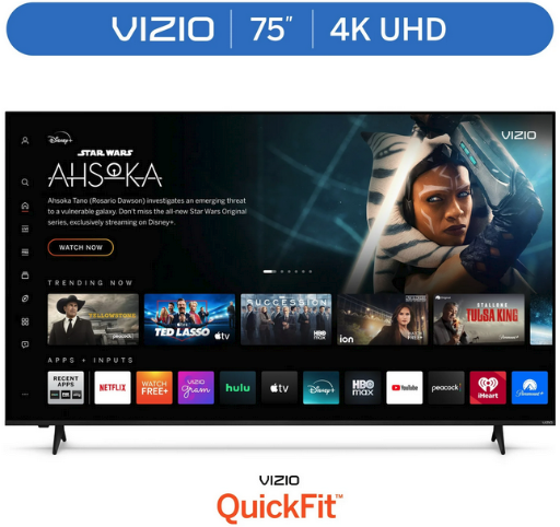 Vizio 75 4K UHD LED HDR Smart TV