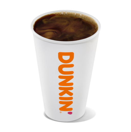 DUNKIN Any Size Free Hot/Cold Brew Coffee