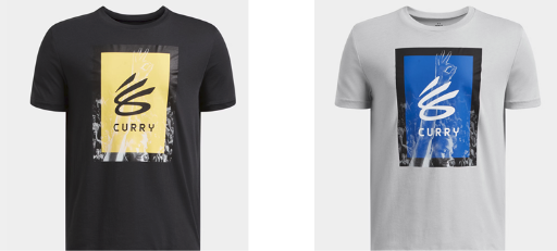 Under Armour Boys Curry Trend T-Shirt (2 colors)