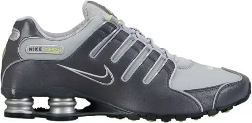 Nike Men’s Shox NZ Running Shoes Grey