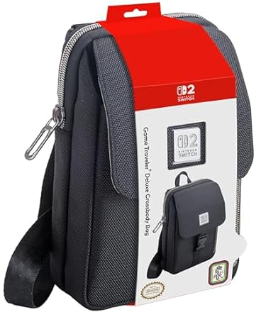 Game Traveler Deluxe Crossbody Bag for Nintendo Switch