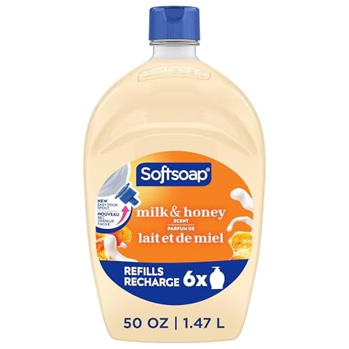 Softsoap Milk  Honey Scented Liquid Hand Soap Refill 50-Oz
