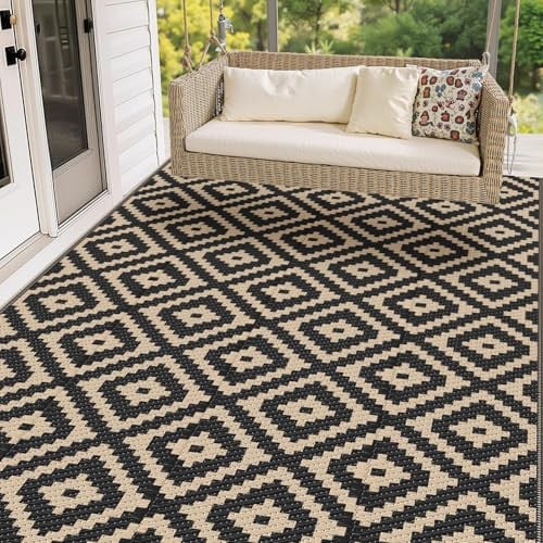Mattitude Waterproof Outdoor Rug 5x8 Ft