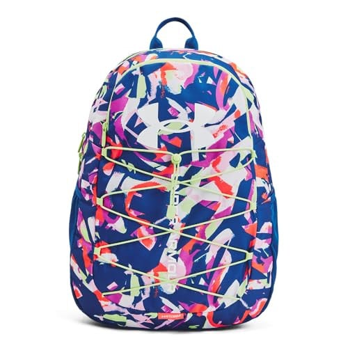 Under Armour Hustle Sport Backpack (Tech Blue/Tech Blue/White)