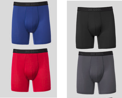 32 Degrees Mens Active Mesh Boxer Briefs