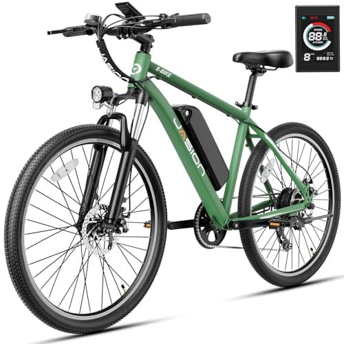 Jasion EB5 Electric Bike 26 Tires 1000W Motor