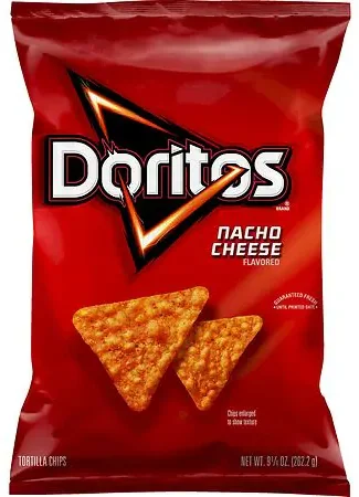 Doritos Nacho Cheese Tortilla Chips Nacho Cheese  - 9.25 oz