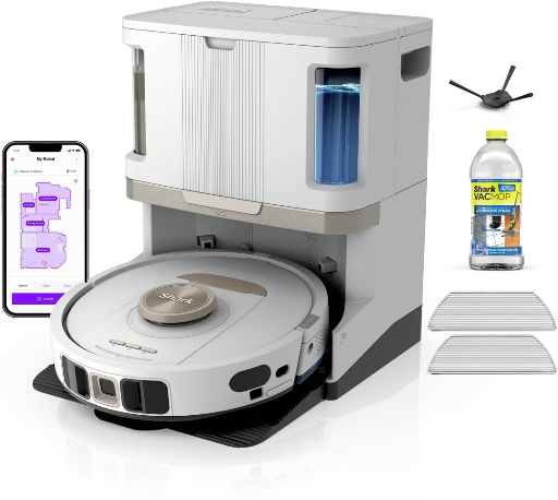 Shark Stratos 2-in-1 Robot Vacuum  Mop RV2710ZE 9 Cleaning Path