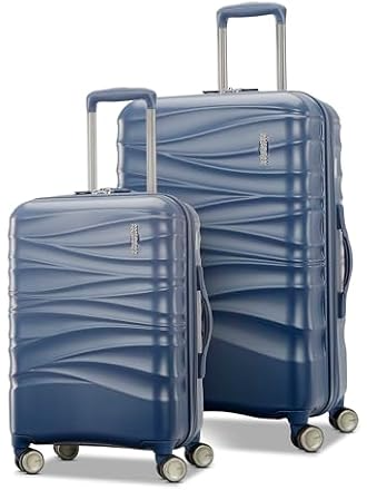 American Tourister Cascade Hardside Luggage with Spinner Wheels 2PC SET 20/24