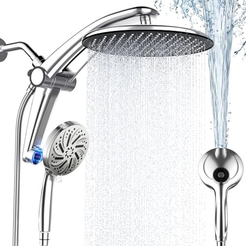 Magnetic Rainfall Shower Head Combo
