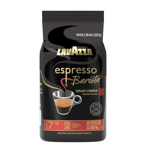 Lavazza Espresso Barista Gran Crema Whole Bean Coffee Blend 2.2-Lb