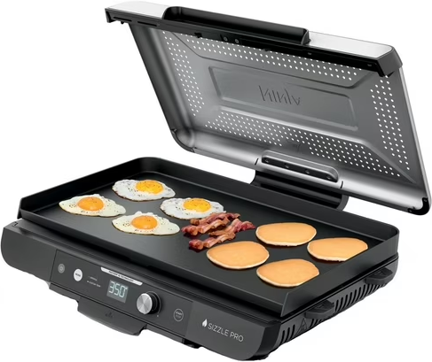 Ninja Sizzle Pro XL 20 Electric Indoor Griddle  Grill