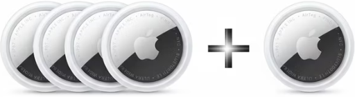 Apple AirTag Bluetooth Tracking Device 5-Pack