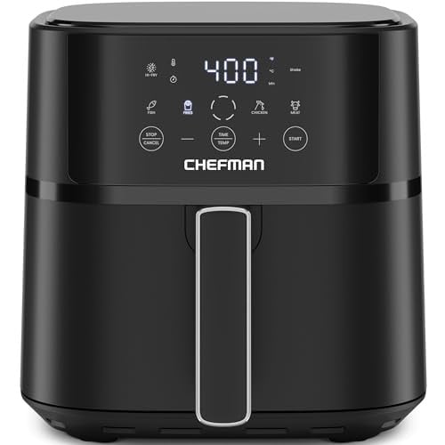 (Resale) 6-Quart Chefman TurboFry Touch 1700W Digital Air Fryer