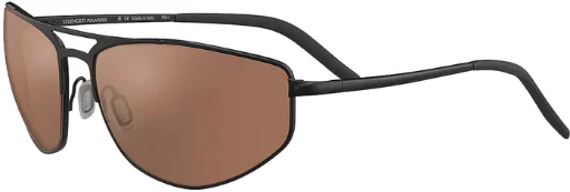 Serengeti Masten Polarized Photochromic Wrap Sunglasses w/ Glass Lenses