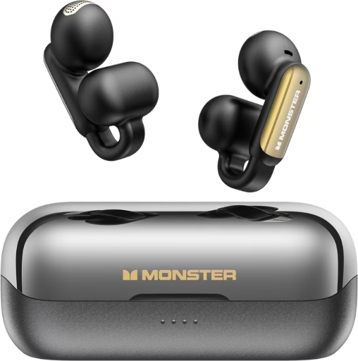 Monster Open Ear Bluetooth 5.4 Wireless Earbuds