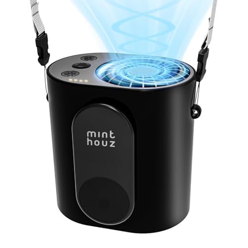 Minthouz 10000mAh Wearable Waist  Neck Fan